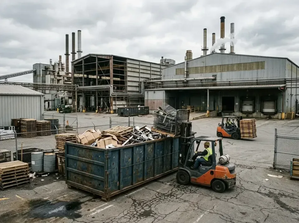 industrial-factory-scrap-conta-003 — frequently asked questions, Cheap Roll-off Dumpster Rentals in Bloomer, WI
